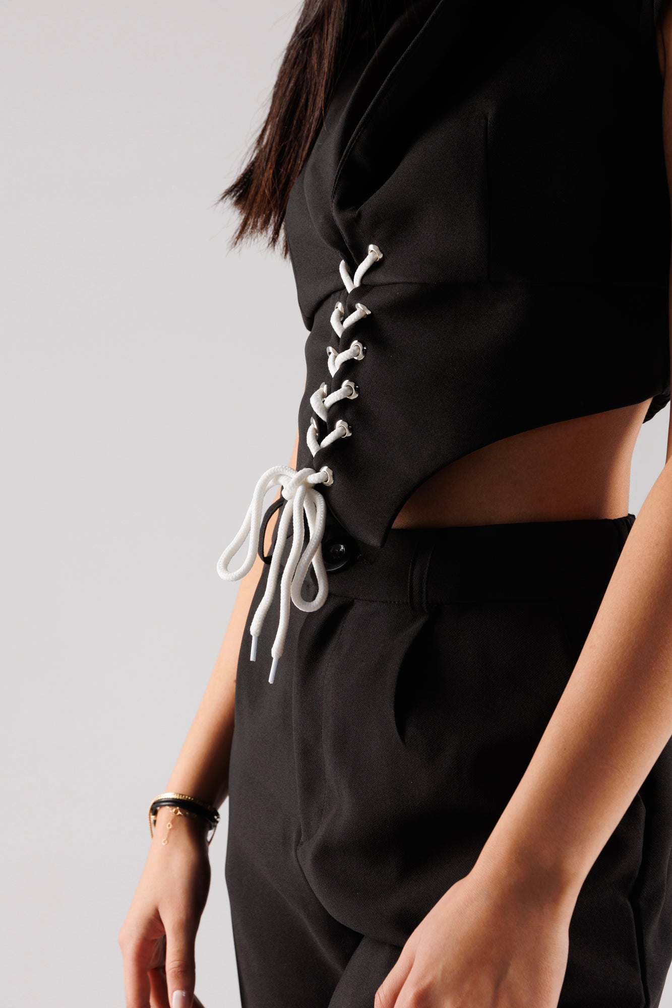 Draped Vest