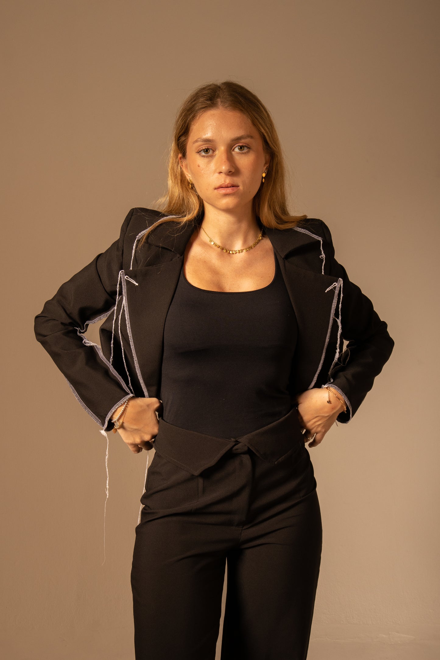 Drizzled Blazer