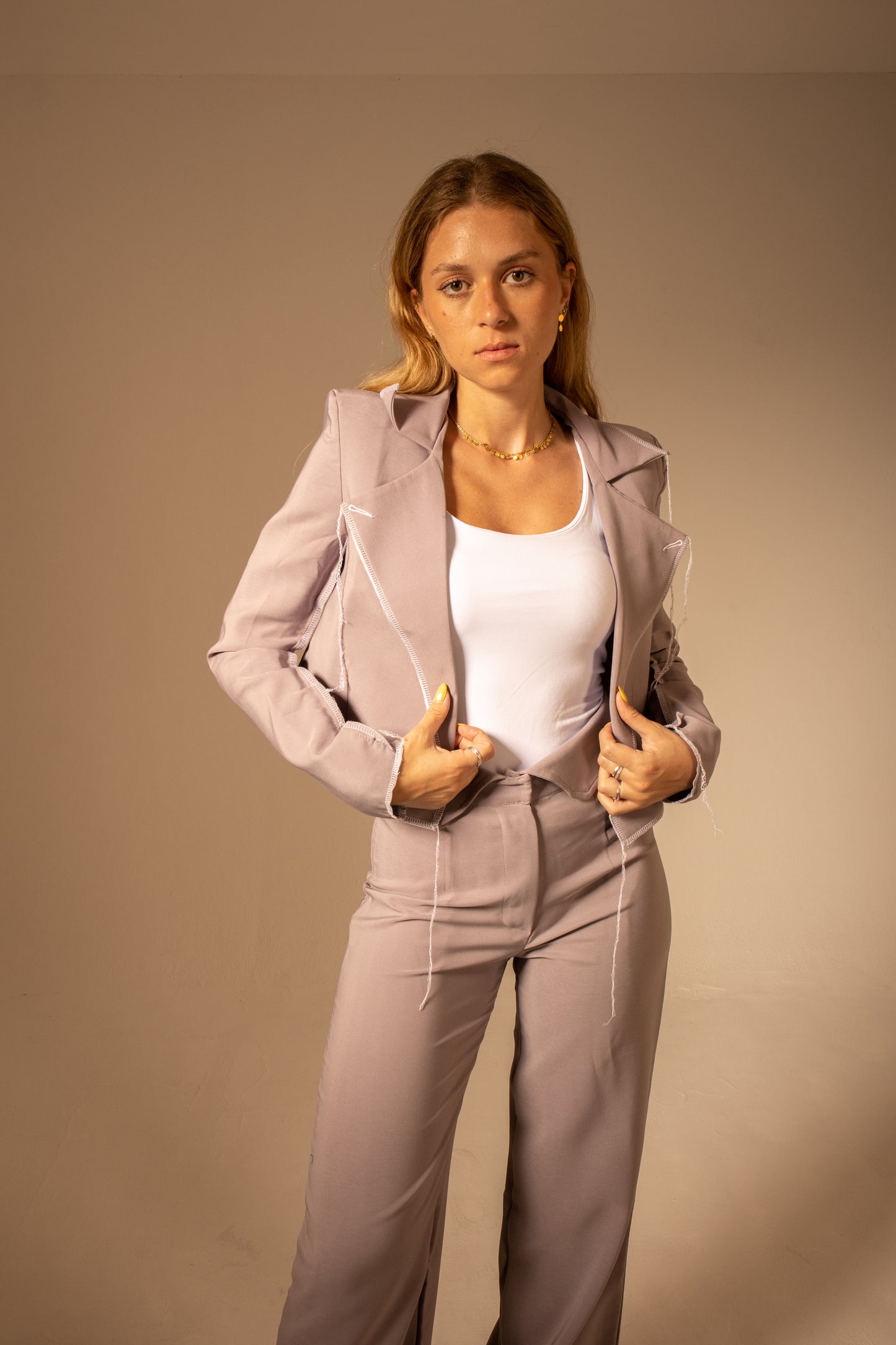 Drizzled Blazer