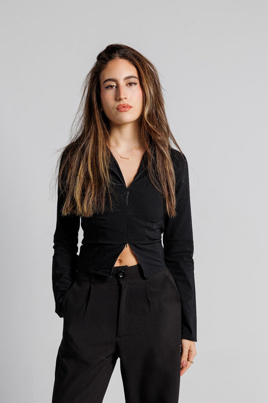 Zipped Up & Down Chemise